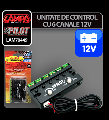 6 in 1 controller-unit, 12V thumb