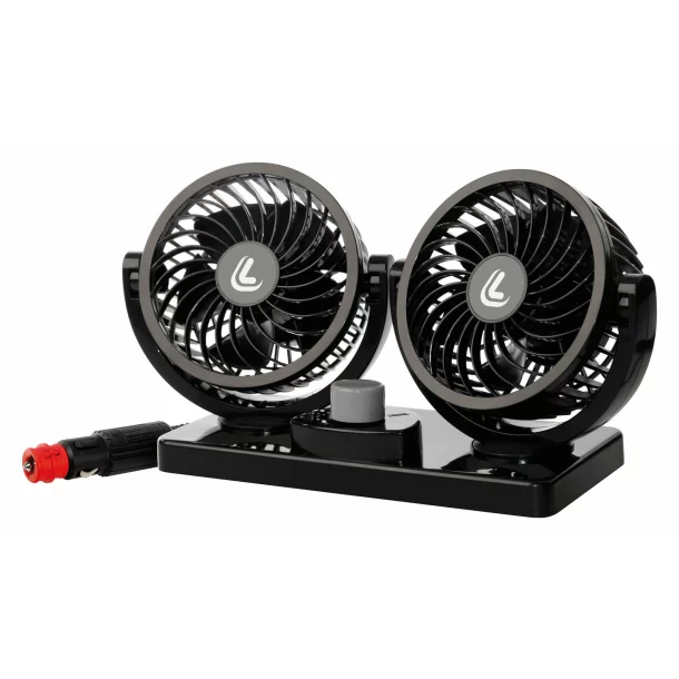 Twin-Air, twin fan, 2 speed, Ø 4” - 24V