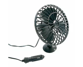 Fan with suctionpad fastening 12V