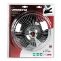 Chrome - Fan Ø 8” fém 24V-os oszcilláló ventilátor