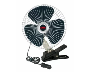 Chrome - Fan Ø 8” fém 24V-os oszcilláló ventilátor