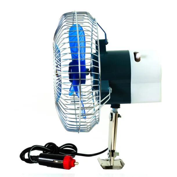 4Cars oscillating metal car fan 12V