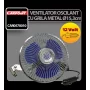 Ventilator oscilant cu grila metal Carpoint 12V