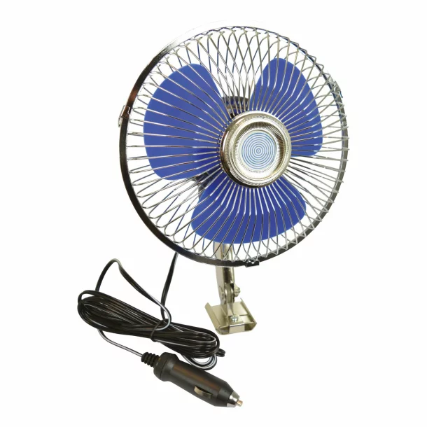 Carpoint oscillating metal car fan 24V