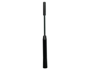 Vergea antena Alu-Tech - Ø 6mm - Negru