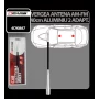 Vergea antena aluminiu (AM/FM) 4Cars - 20cm - Ø 5-6mm