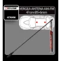 Vergea antena (AM/FM) 4Cars - 41cm - Ø 5-6mm