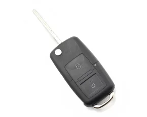 Volkswagen -  Carcasă cheie tip briceag, cu 2 butoane - CARGUARD