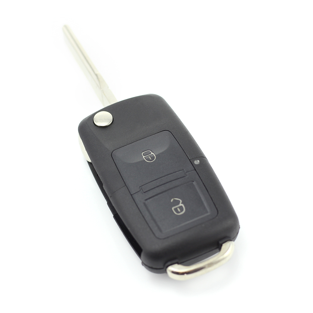 Volkswagen -  Carcasă cheie tip briceag, cu 2 butoane - CARGUARD thumb
