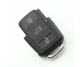 Volkswagen -  Carcasă cheie tip briceag, cu 3 butoane - CARGUARD