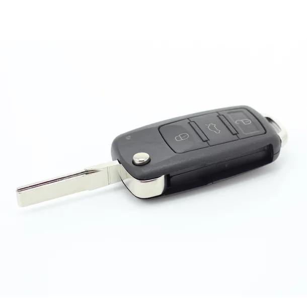 Volkswagen Touareg - Carcasă cheie tip briceag, cu 3 butoane - CARGUARD