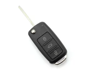 Volkswagen Touareg - Carcasă cheie tip briceag, cu 3 butoane - CARGUARD