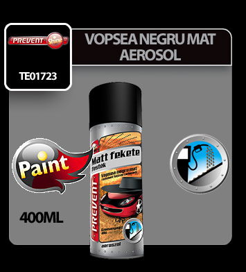 Prevent matt fekete festék üzemanyagálló aeroszol 400 ml thumb