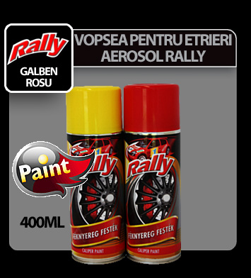 Vopsea pentru etrieri frana aerosol Rally 400ml - Galben thumb