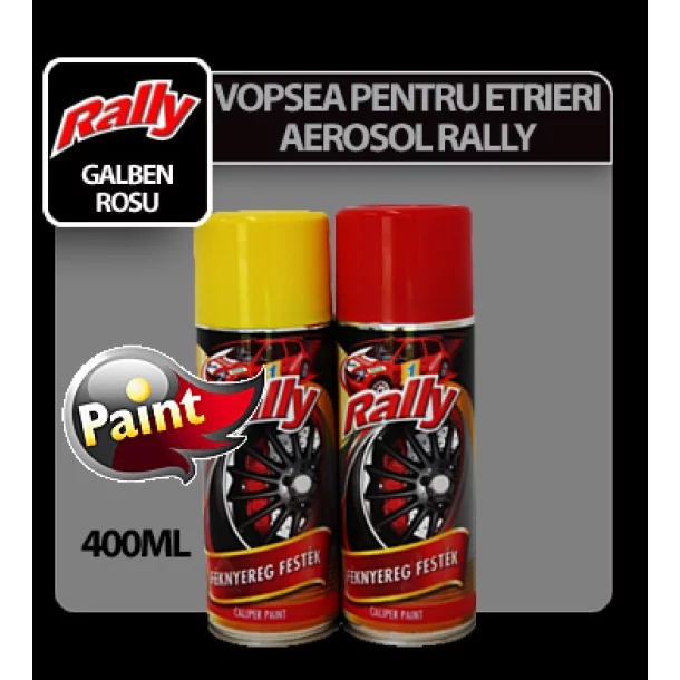 Rally brake calipers paint aerosol 400ml - Red