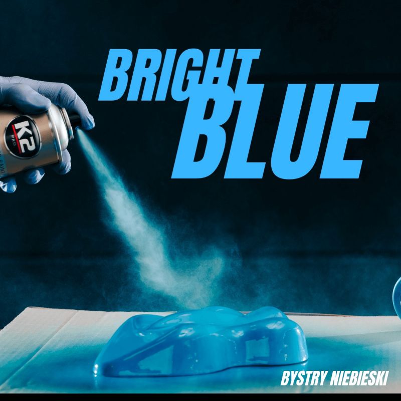 Vopsea pentru etrieri frana spray K2, 400ml - Albastru thumb