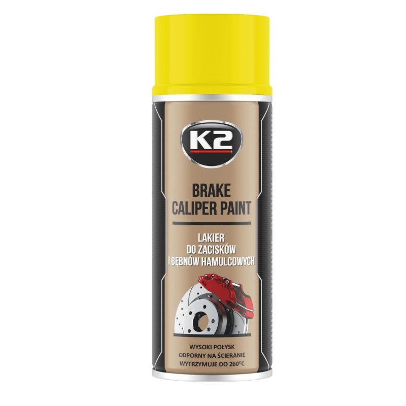 K2 brake caliper paint, 400ml - Yellow thumb