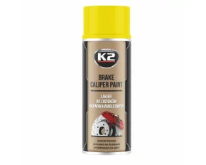 K2 féknyereg festék spray, 400ml - Sárga