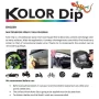 Kolor Dip Vinyl coating paint spray 400ml - Fluor orange