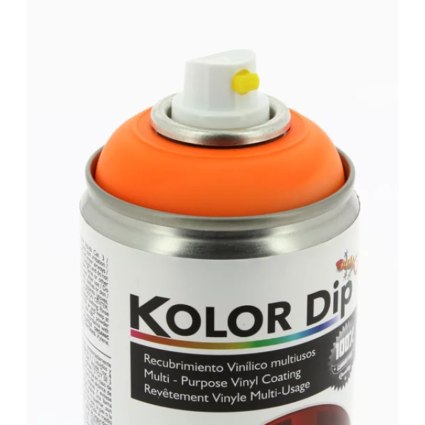 Vopsea spray cauciucata Kolor Dip 400ml - Fluor orange