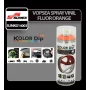 Kolor Dip Gumis festék spray 400ml - Fluor orange