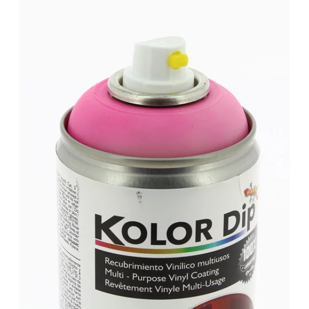 Vopsea spray cauciucata Kolor Dip 400ml - Fluor pink