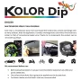 Kolor Dip Gumis festék spray 400ml - Fényes lakk védelem