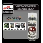 Kolor Dip Gumis festék spray 400ml - Metallic black