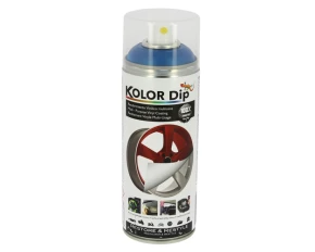 Vopsea spray cauciucata Kolor Dip 400ml - Metallic blue