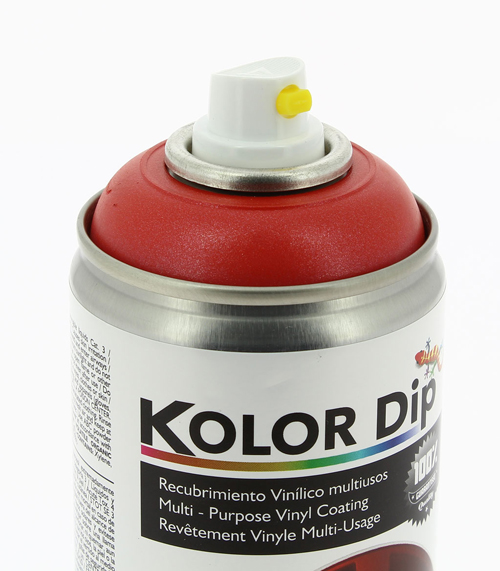Vopsea spray cauciucata Kolor Dip 400ml - Metallic red thumb