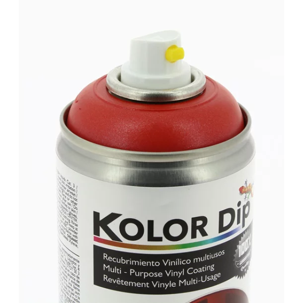 Vopsea spray cauciucata Kolor Dip 400ml - Metallic red