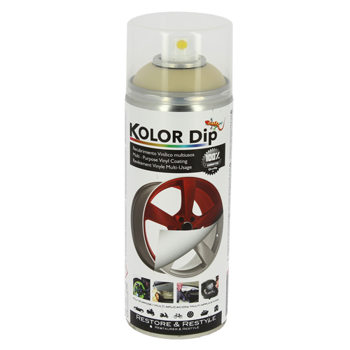 Vopsea spray cauciucata Kolor Dip 400ml - Pearl gold thumb