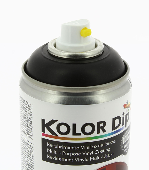Vopsea spray cauciucata Kolor Dip 400ml - Solid Black thumb