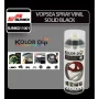 Vopsea spray cauciucata Kolor Dip 400ml - Solid Black