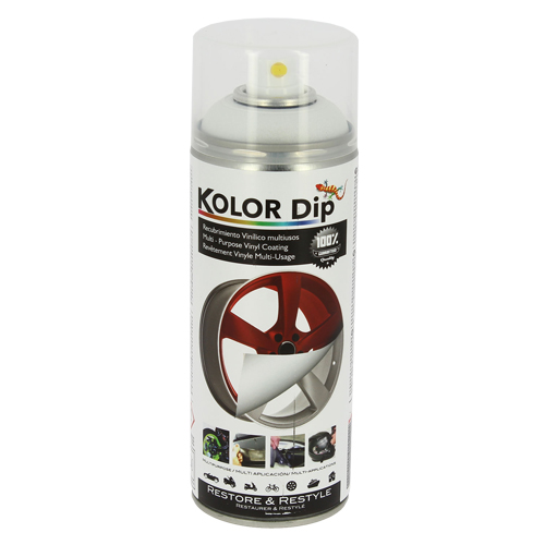 Kolor Dip Vinyl coating paint spray 400ml - Solid White thumb