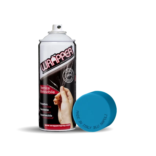 Wrapper, removable spray film, 400 ml - Naples blue - Ral C31