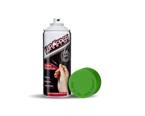 Vopsea spray cauciucata Wrapper 400ml - Verde Kawasaki