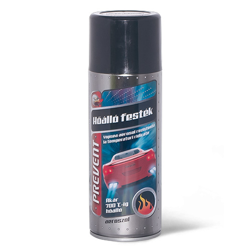 Prevent heat resistan paint aerosol 400ml - Black thumb