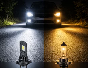 Becuri auto LED H7: Avantaje, instalare și diferențe față de halogen