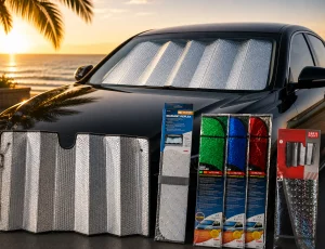 Parasolare auto: protecție eficientă împotriva căldurii și razelor UV
