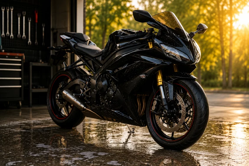 Întreținerea motocicletei – Ghid complet pentru curățare și protecție