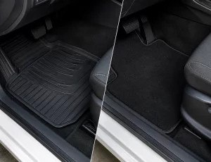 Covorașe auto din cauciuc sau mochetă? Alege protecția potrivită pentru mașina ta