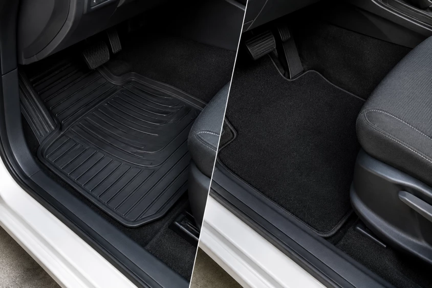 Rubber or Carpet Car Mats? Choose the Right Protection for Your Car