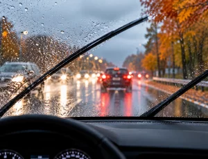 Vizibilitate clară, chiar și în zilele ploioase