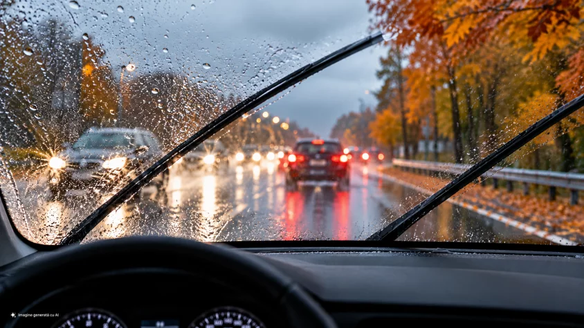 Vizibilitate clară, chiar și în zilele ploioase